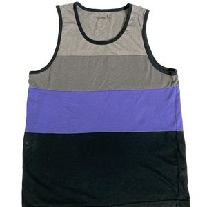 Footlocker Grey/Purple/Black Tanktop